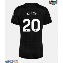 Ženski Nogometni dresi Tottenham Hotspur Mohammed Kudus #20 Gostujoči 2025-26 Kratek Rokav